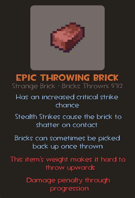 Calamity, Brick Only (Post.